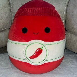🥵Squishmallows Illia the Sriracha Hot Sauce NWT 16” HOT to FIND! 😂